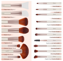 Muat gambar ke penampil Galeri, BESTOPE 20 PCs Make Up Brush Set Box Package