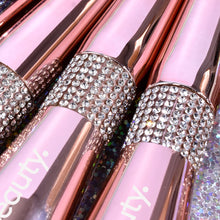 Muat gambar ke penampil Galeri, HelloBeauty 14 Pcs Luxury Diamond Essential Makeup Brush Set + Pouch