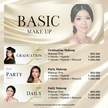 Muat gambar ke penampil Galeri, Home Service Makeup & Hairdo (Deluxe - Basic Makeup)