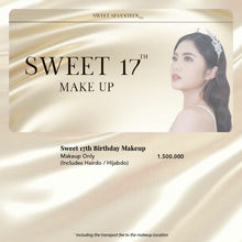 Muat gambar ke penampil Galeri, Home Service Makeup & Hairdo (Deluxe - Sweet 17)