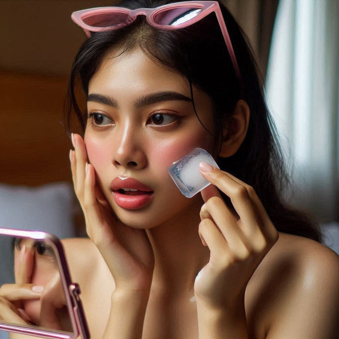 Bikin Kaget, Ini Hasil Dari Pakai Es Batu Sebelum Make Up!