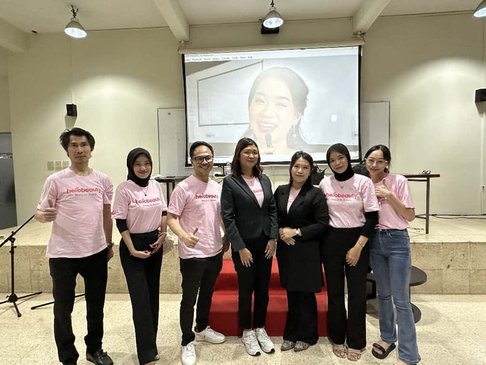 Seminar Demo Makeup HelloBeauty di UNIKA Atma Jaya: Gebrakan Visi CEO Donny Yudianto