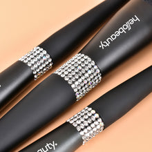 Muat gambar ke penampil Galeri, HelloBeauty 14 Pcs Luxury Diamond Essential Makeup Brush Set Black
